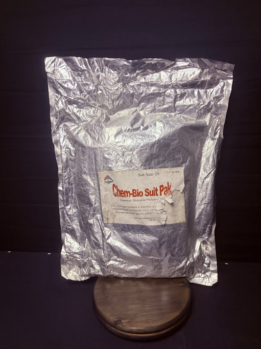 TriCon Chem-Bio Suit Pak Size 2XL, Level "C" w/Tychem F Suit, Gloves, & Boots0