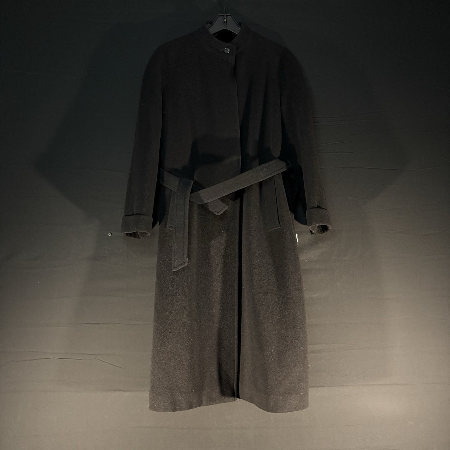 Burberry Fur Coat Mink Over Coat Women’s Size Medium Camel Hair w/Removable Mink2