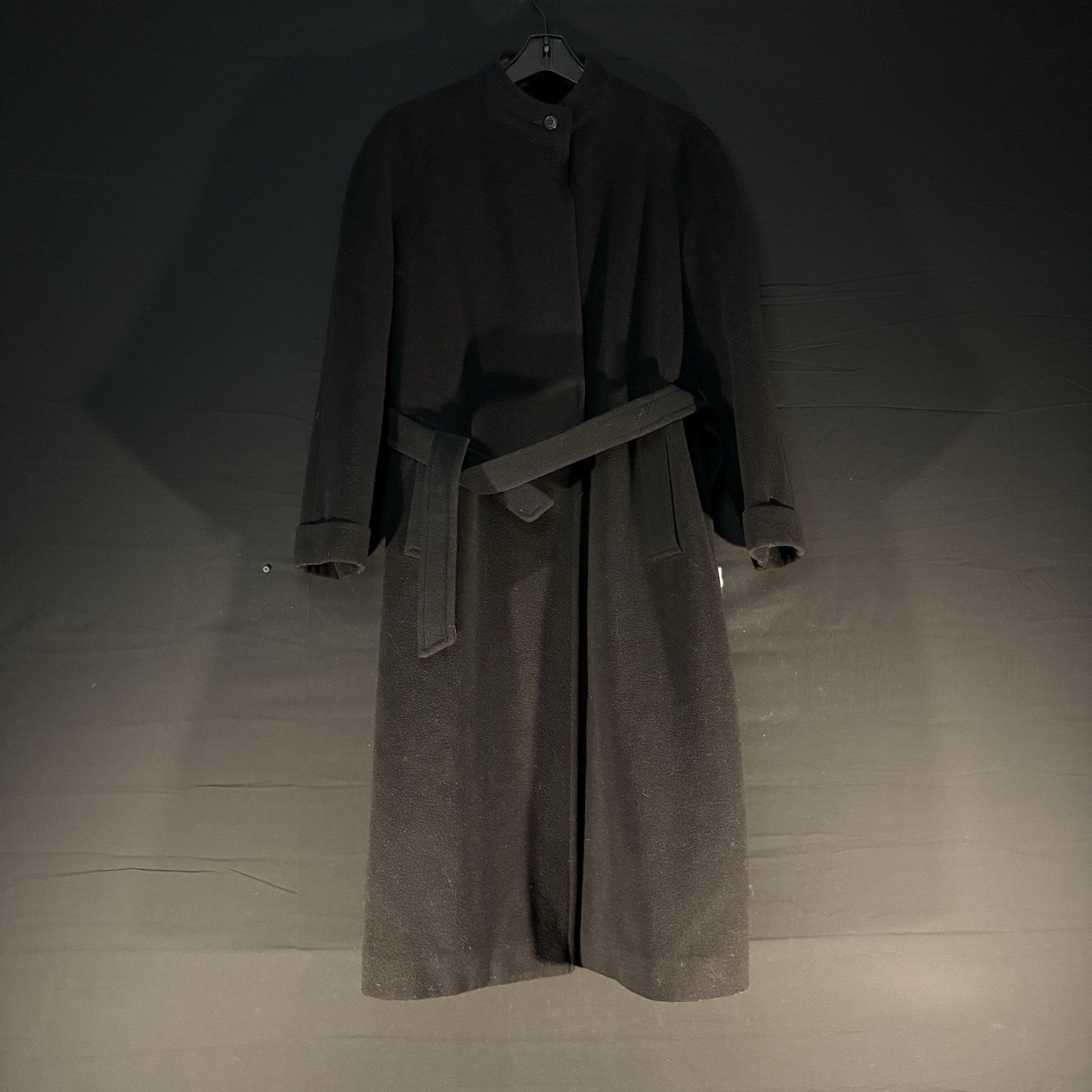 Burberry Fur Coat Mink Over Coat Women’s Size Medium Camel Hair w/Removable Mink2