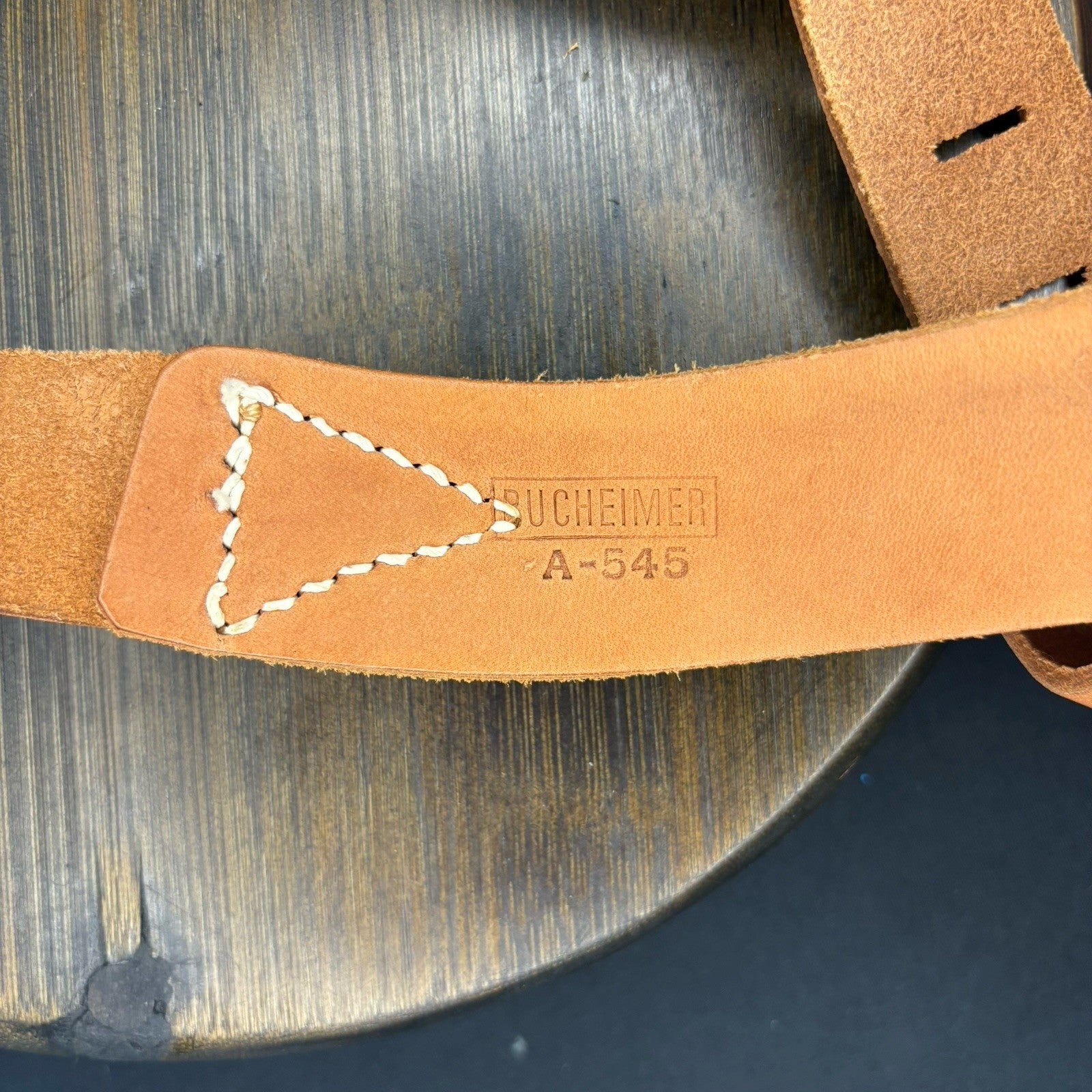 Bucheimer Shoulder Holster .45 & .38 Super Auto Leather RH Model A5456