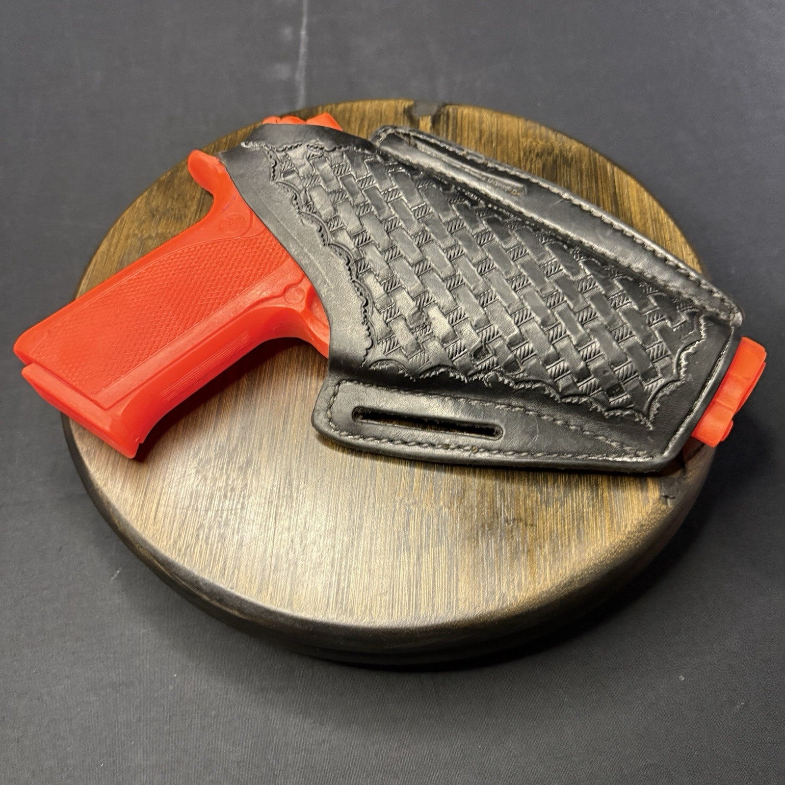 Bucheimer S&W 1006 Holster Leather Smith & Wesson Basket Weave Model 8304-79W3