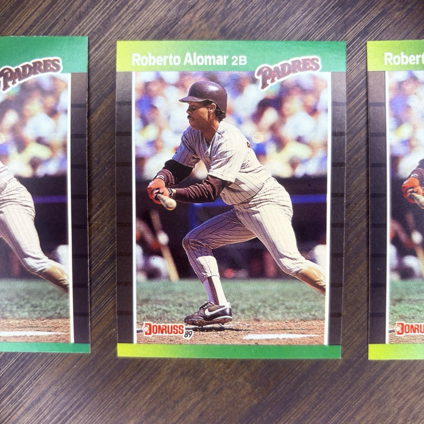 1989 Donruss Baseball Roberto Alomar #246 (Lot Of 3) High Grade Trading Card3