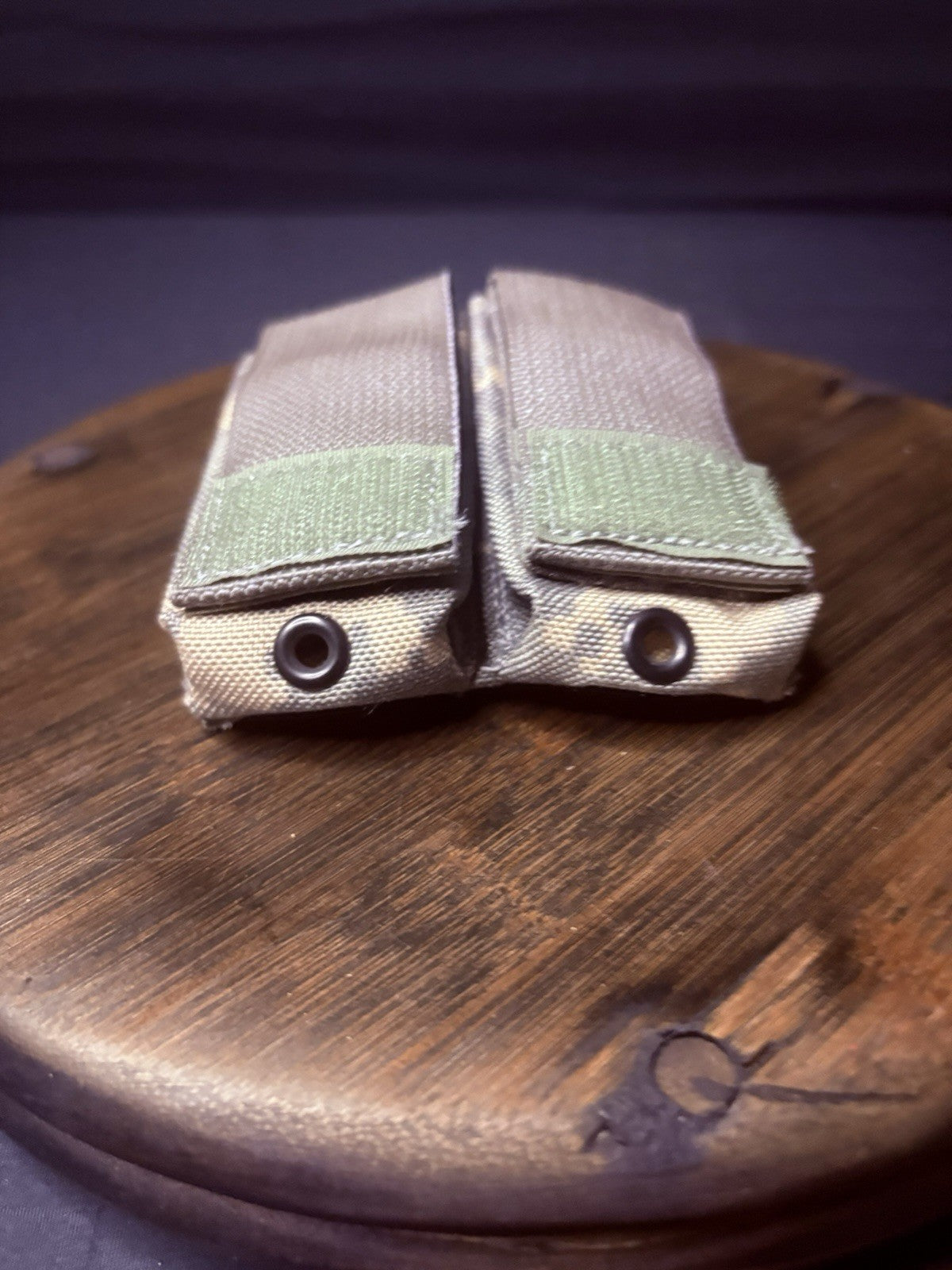 USA Double MOLLE ACU Camo 9MM Pistol MAG/ Magazine Pouch Double Or Single Stack7