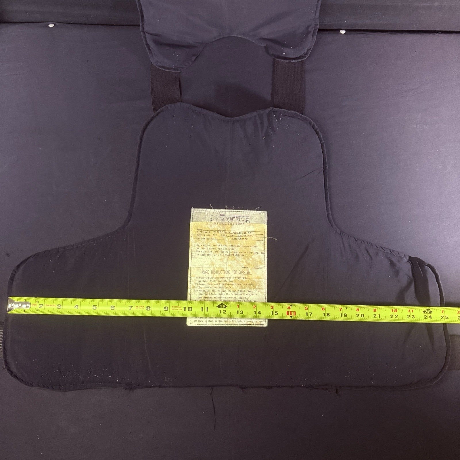 US Armor 3A Bullet Proof Vest Size Large IIIA Concealable Ballistic Vest9