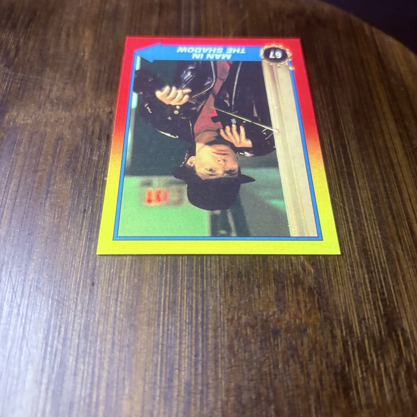 1989 Topps Back to the Future #67 "Man In the Shadow" High Grade Trading Card8