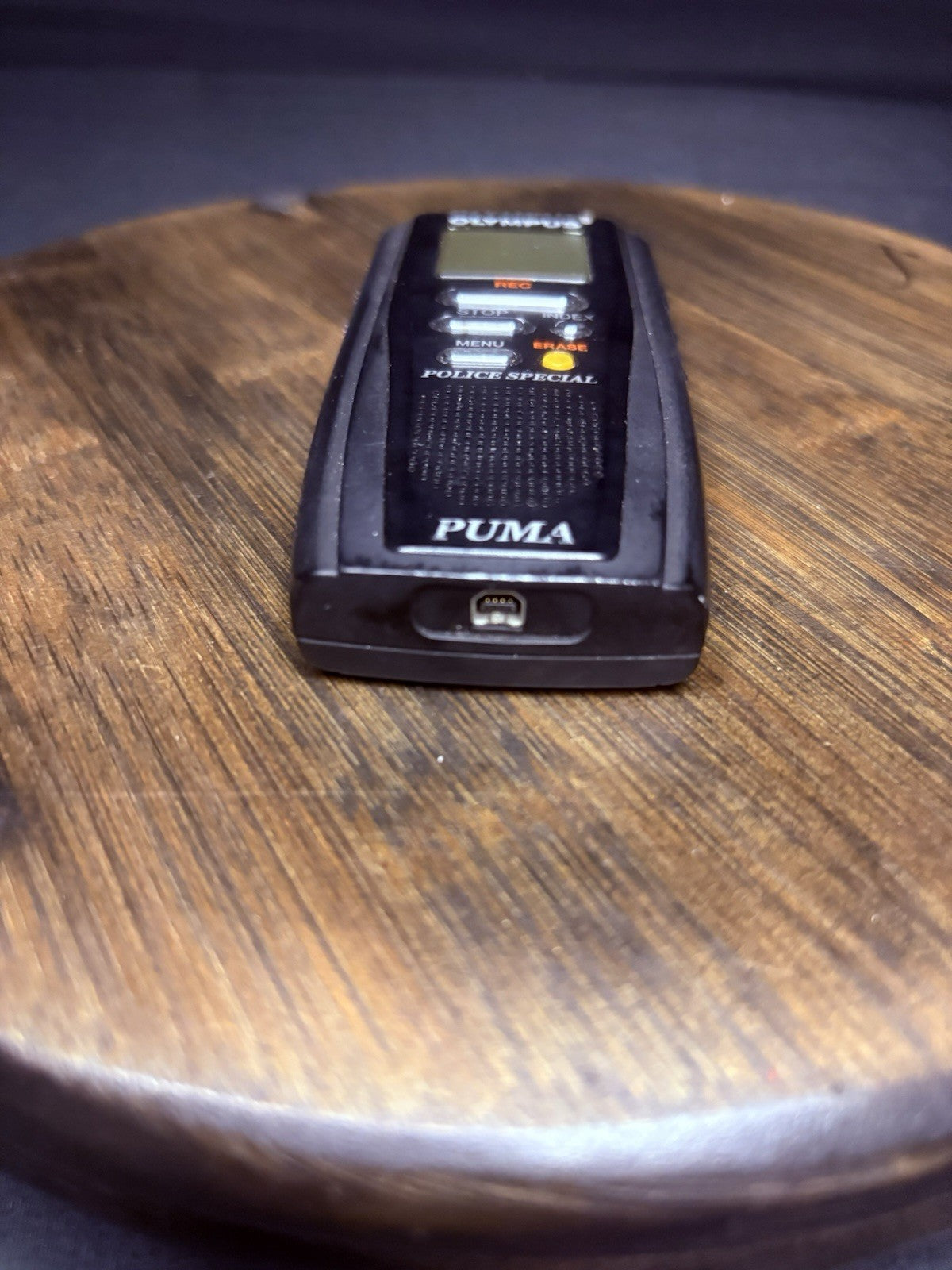 Olympus Puma Voice Recorder w/ Aker Leather Holster, Police Dictation10