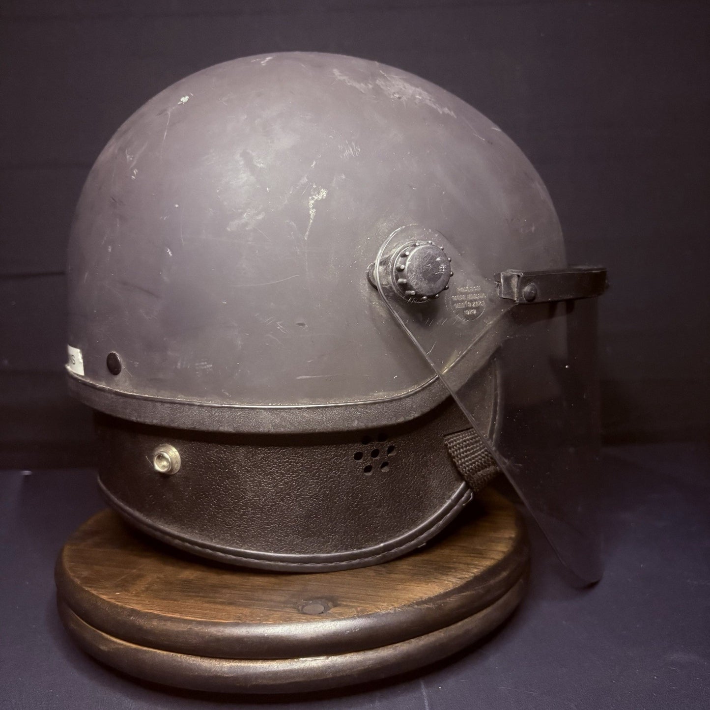 Police SWAT Riot Helmet Black (Universal Size) USA MADE w/ Removable Face Shield7