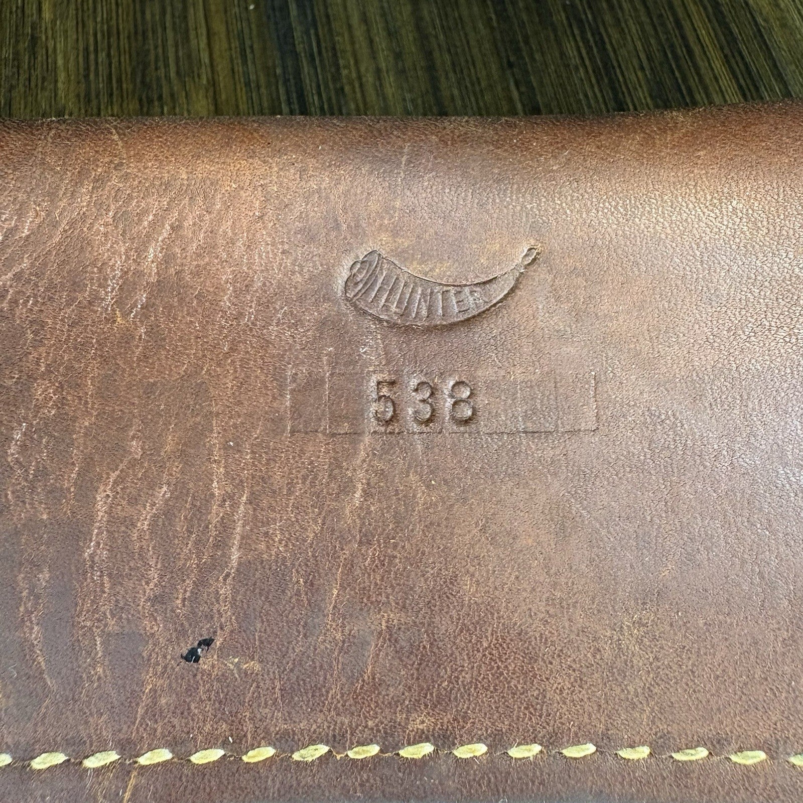 Hunter 538 Leather 12 Round Belt Slide Carrier 9