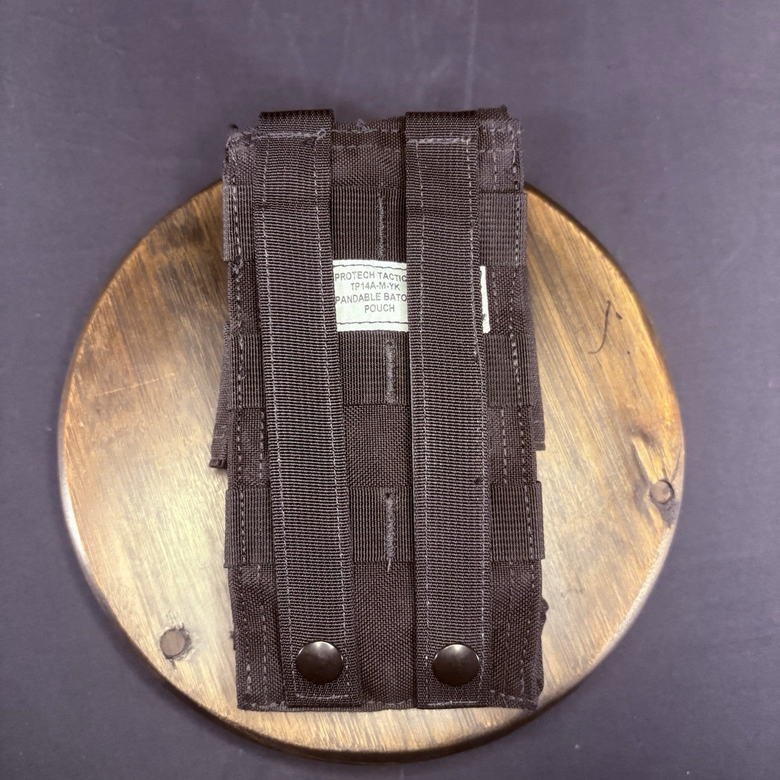 ProTech TP14A Combo Expandable Baton / Flashlight Pouch - Black MOLLE3