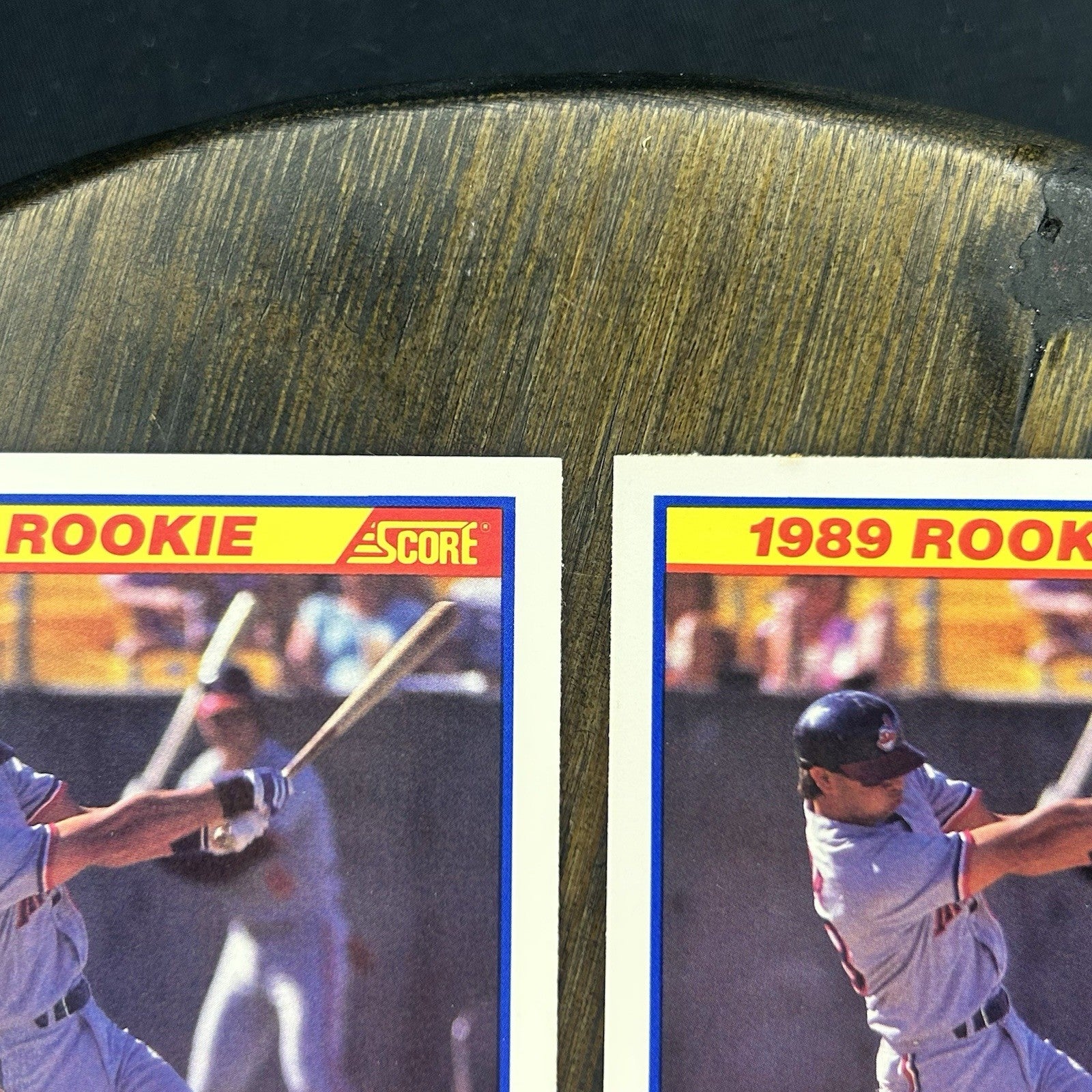 (4) 1989 Luis Medina Rookie Card Lot #633, #528, #36 Cleveland Indians3