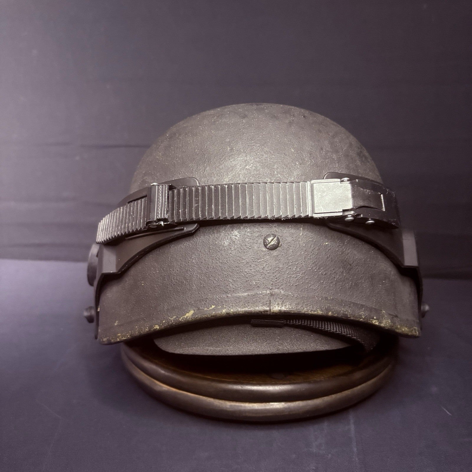 Aetco 3A IIIA Ballistic Helmet Size Large Bullet Proof w/Removable Face Shield3