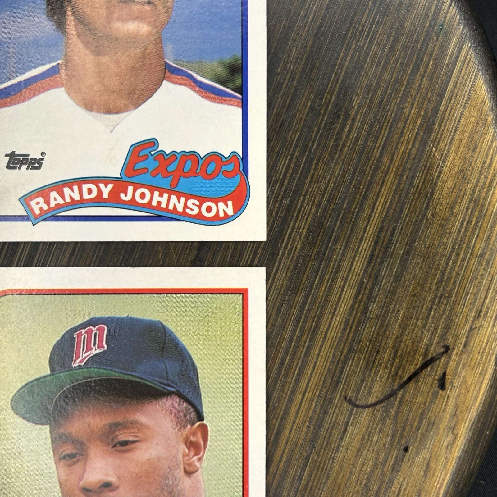1989 Topps Baseball Trading Card Lot Of (4) Randy Johnson #6477