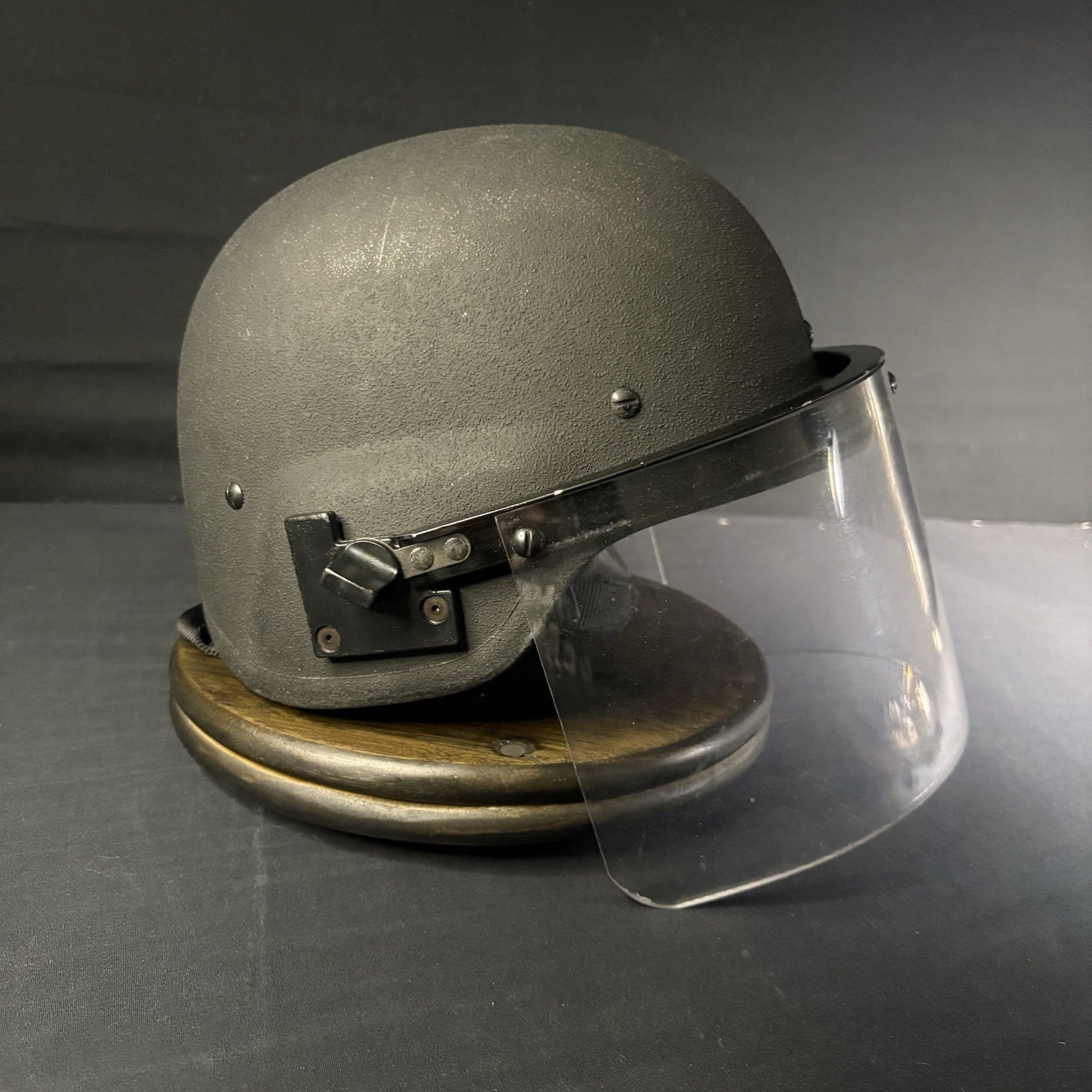 Ballistic IIIA (3A) Helmet w/ Removable Face Shield USA Made Large Bullet Proof0