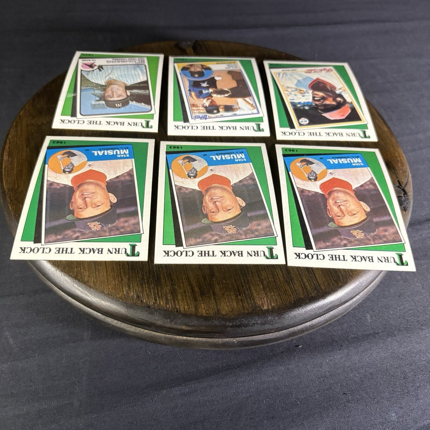 1988 Topps Turn Back the Clock Lot (6) Card #665 #661 #663 #662 High Grade10