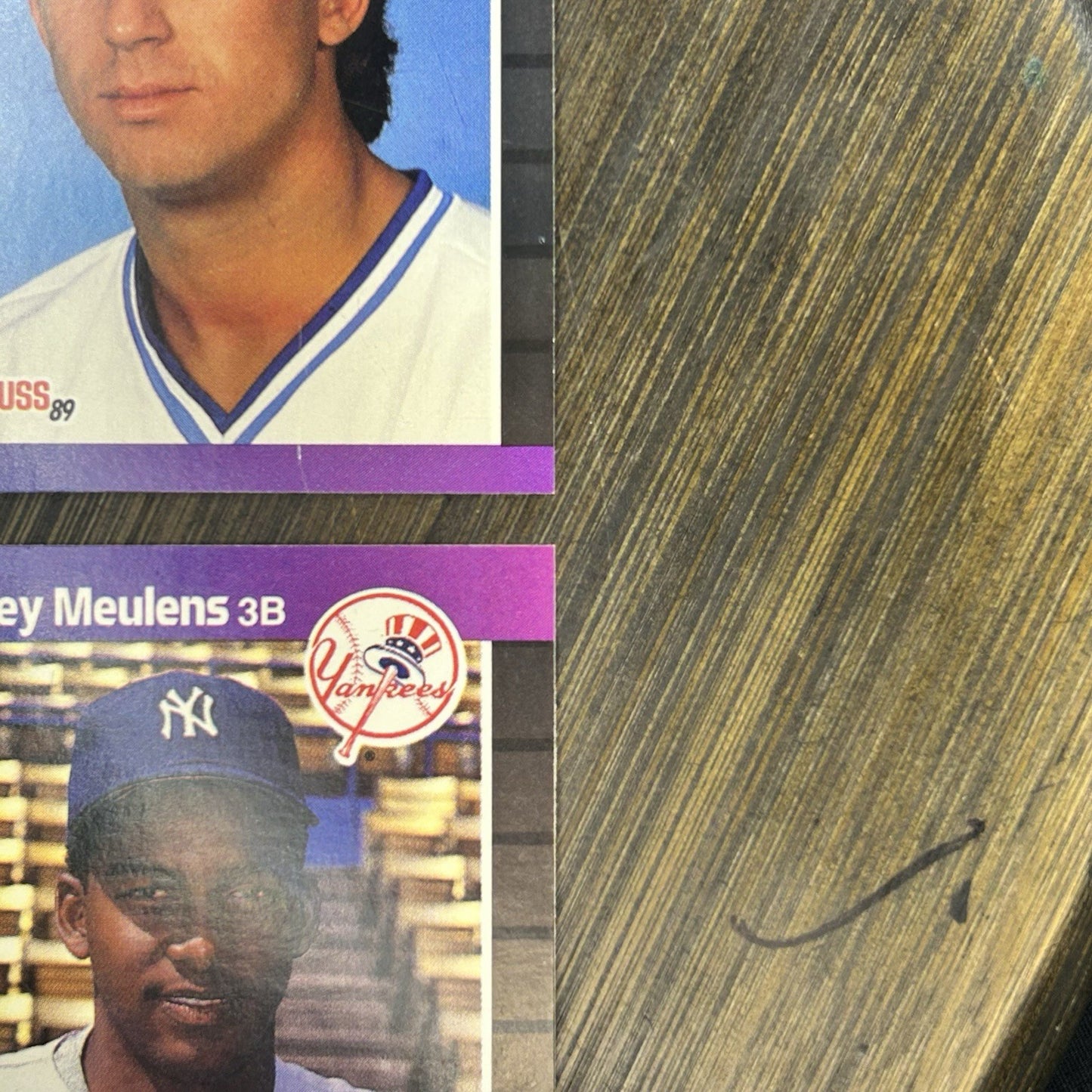 1989 Donruss Rated Rookies Lot Of (4)7