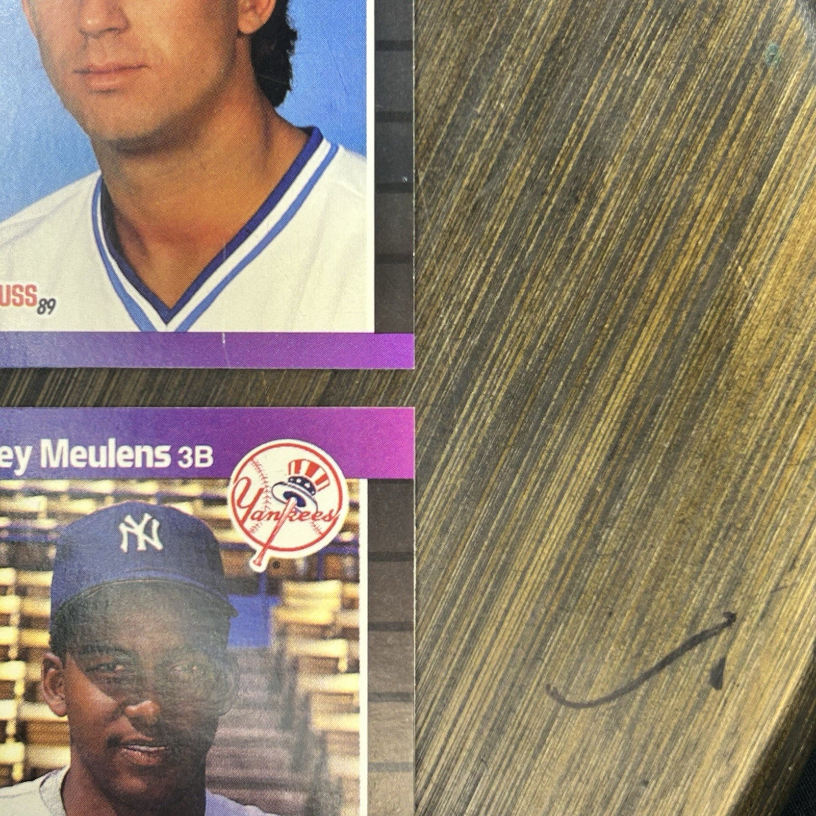 1989 Donruss Rated Rookies Lot Of (4)7