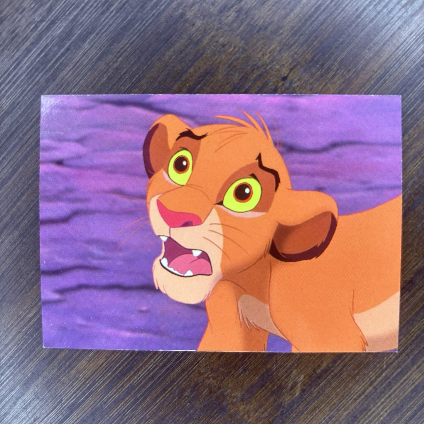 1994 SkyBox The Lion King #22 "The Kings" High Grade Trading Card, See Photos0