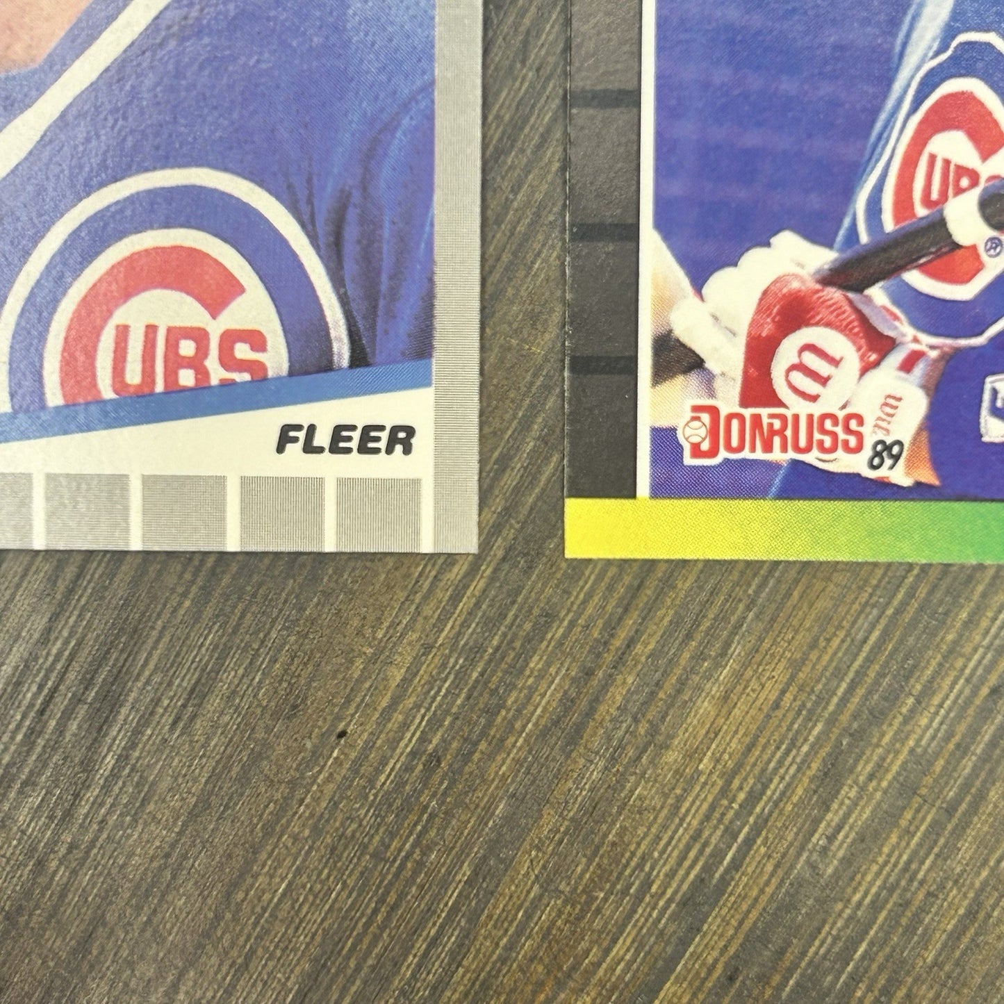 1989 (3) Cubs Cards Mike Harkey Rookie Score, Damon Berry Hill, Rafael Palmeiro7