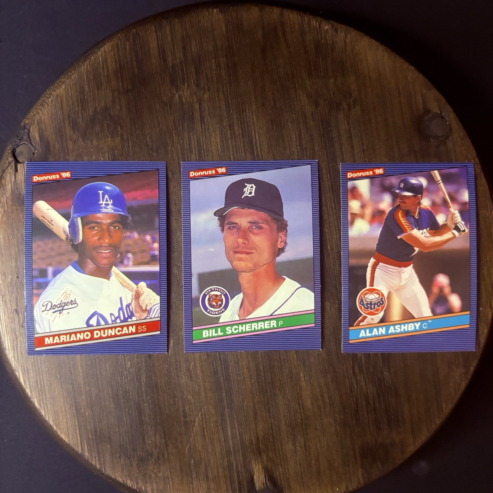 1986 Donruss High Grade MLB Baseball Card Lot #128, #516, #4050