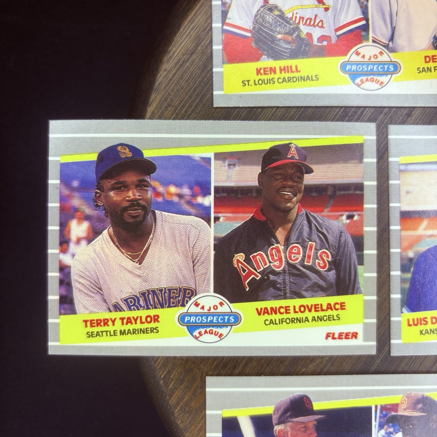 1989 Fleer Baseball Major League Prospects Trading Cards (Lot Of 12) High Grade13