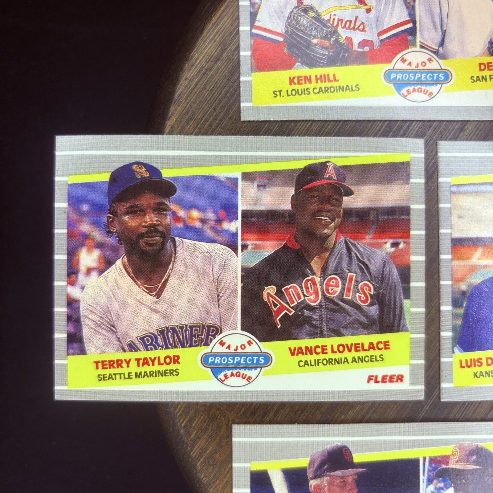 1989 Fleer Baseball Major League Prospects Trading Cards (Lot Of 12) High Grade13