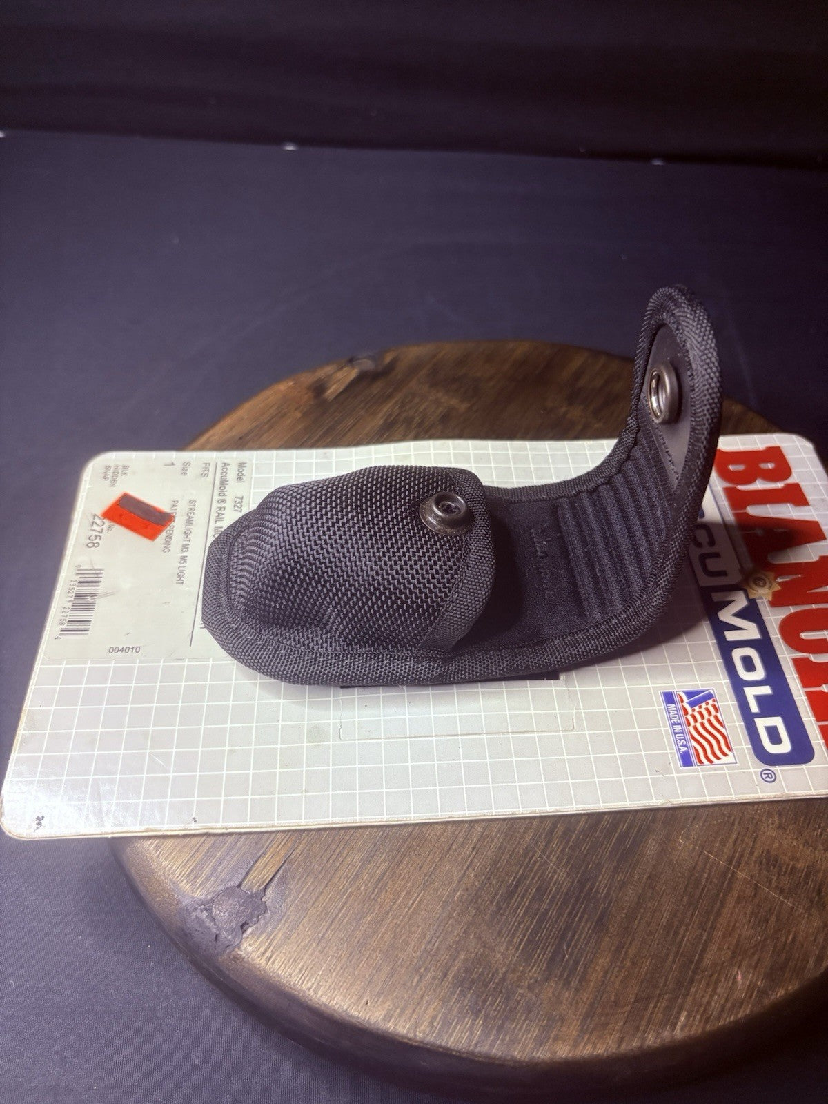 Bianchi 7327 Rail Mount Light Pouch Streamlight M3 or M5 Light AccuMold Size 14