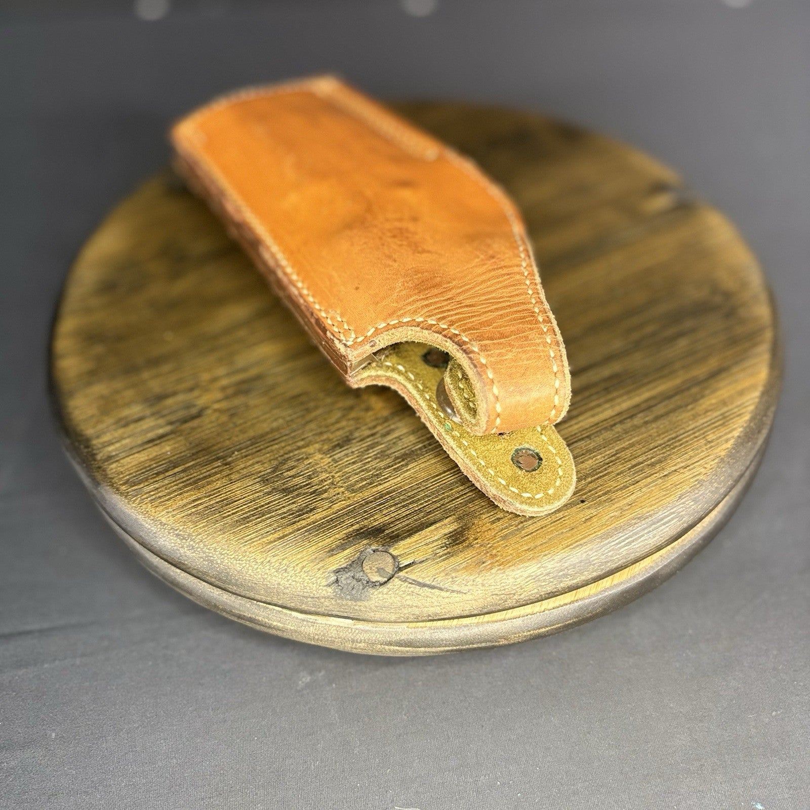 Safariland #2 Brown Leather Holster For Colt G Pistols 2 1/4" Belt Loop RH5