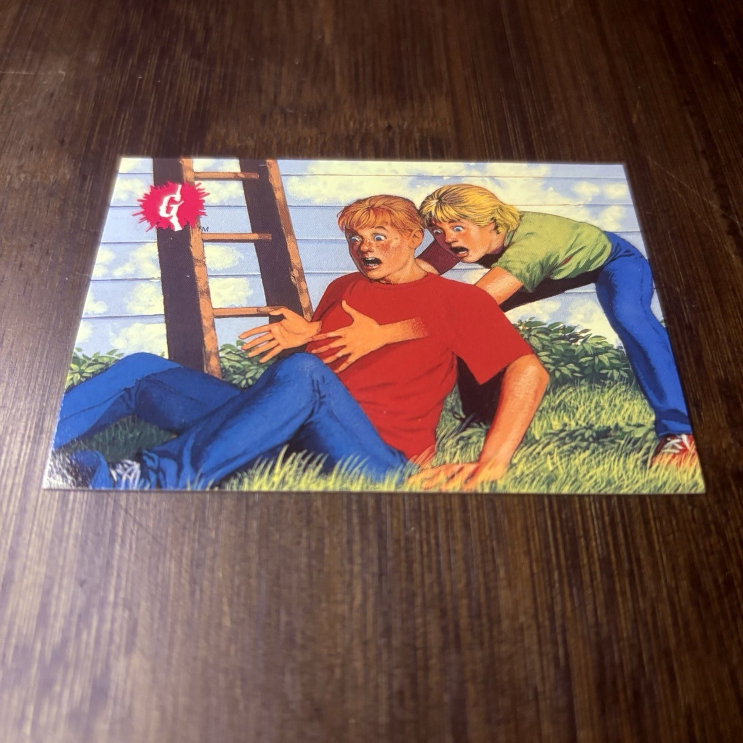 1996 Goosebumps Just Passing Through #28 High Grade Trading Card, See Photos6