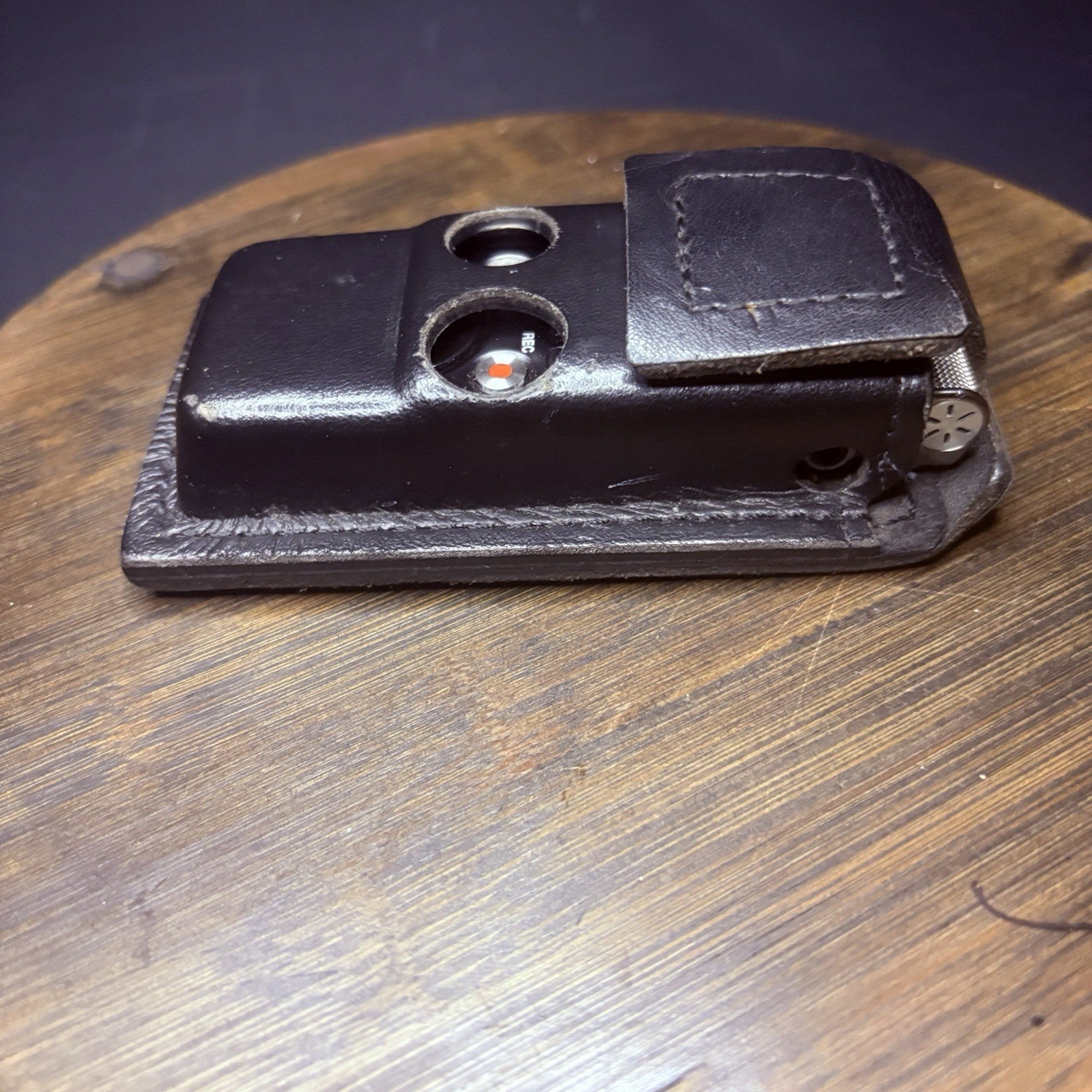 Olympus Puma 4 Law Enforcement Micro SD Voice Recorder w/Leather Case (Untested)8