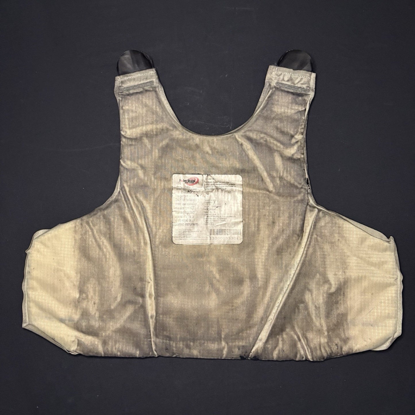 PB Level 2 II Bullet Proof Vest Size Large w/Trauma Plate Concealable Body Armor8