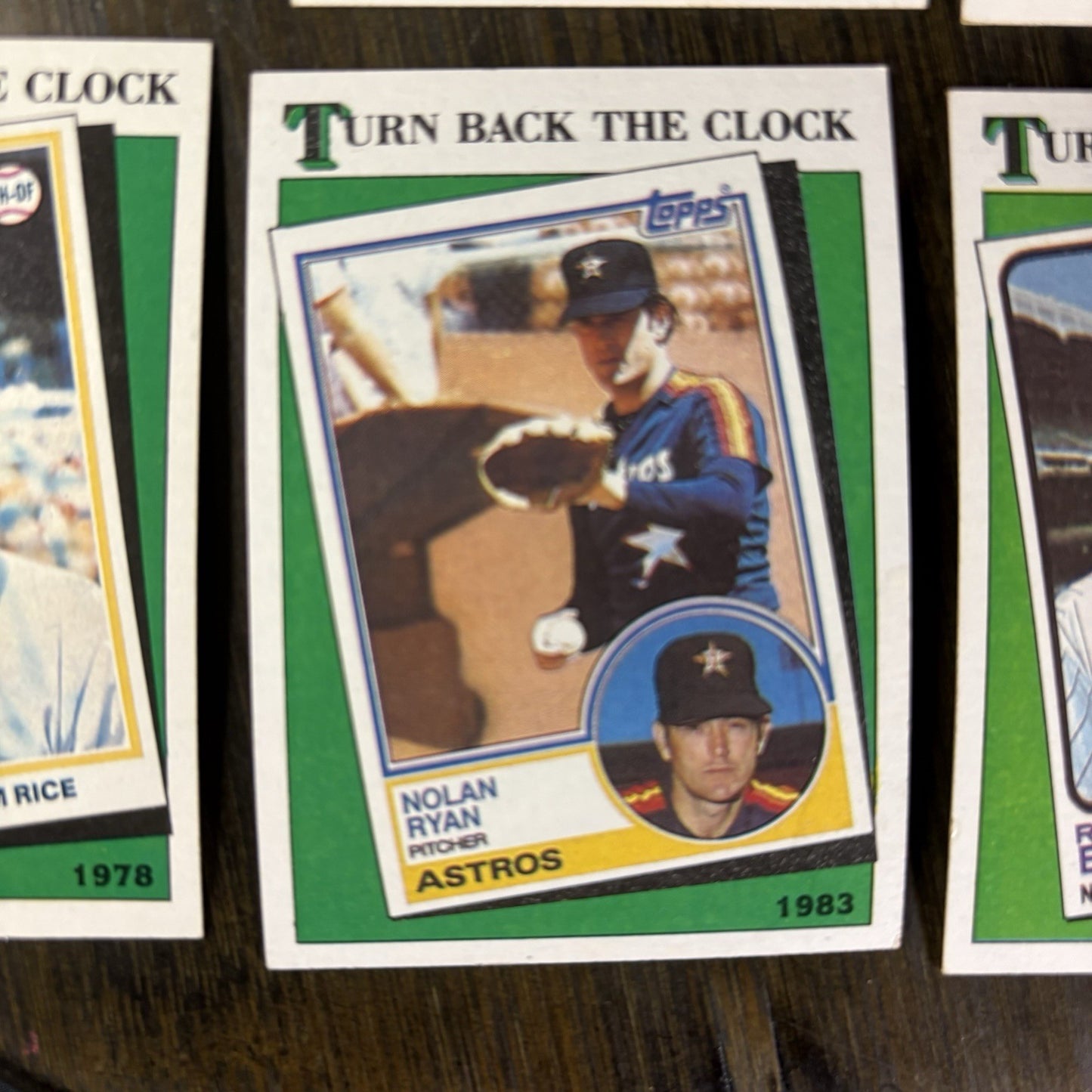 1988 Topps Turn Back the Clock Lot (6) Card #665 #661 #663 #662 High Grade3