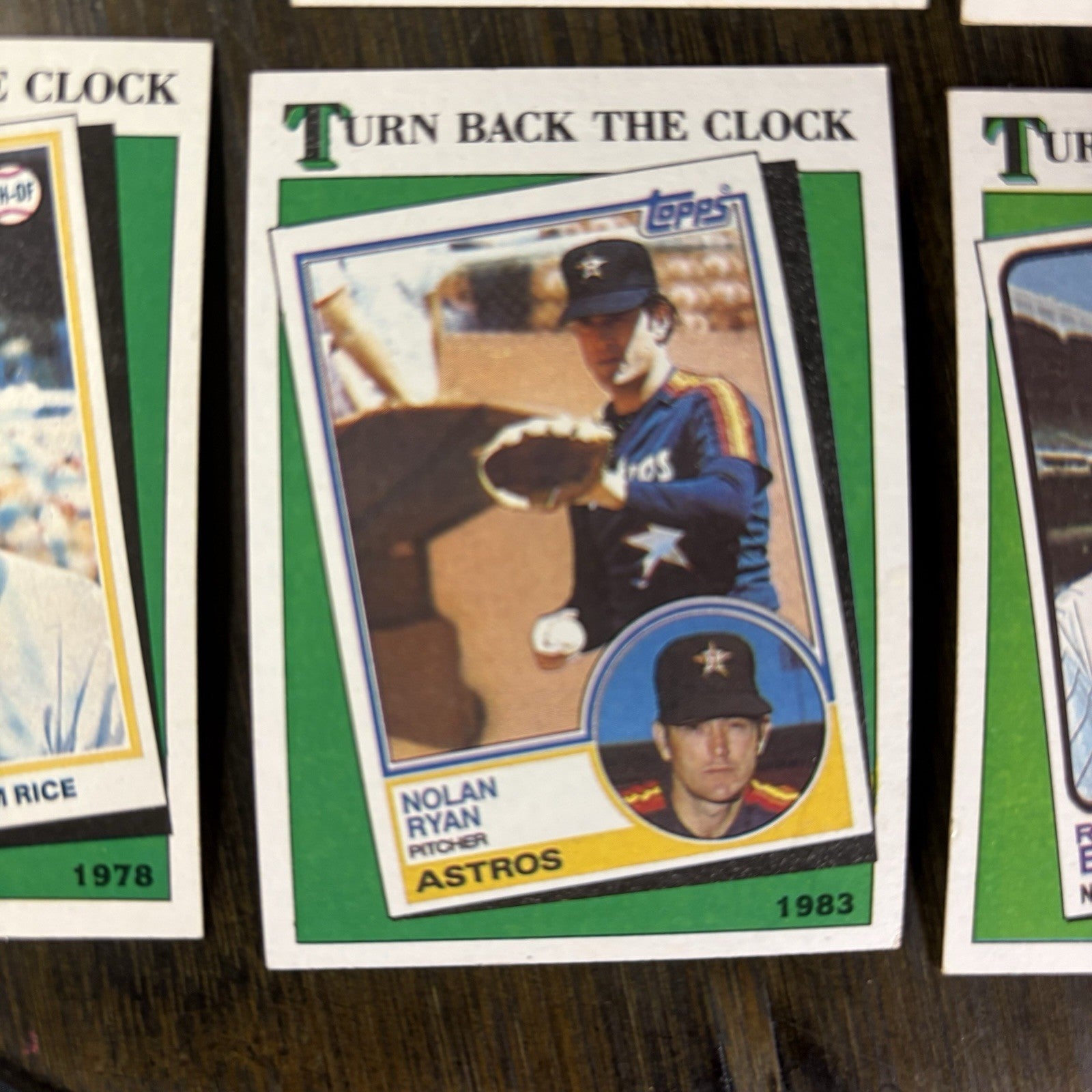 1988 Topps Turn Back the Clock Lot (6) Card #665 #661 #663 #662 High Grade3
