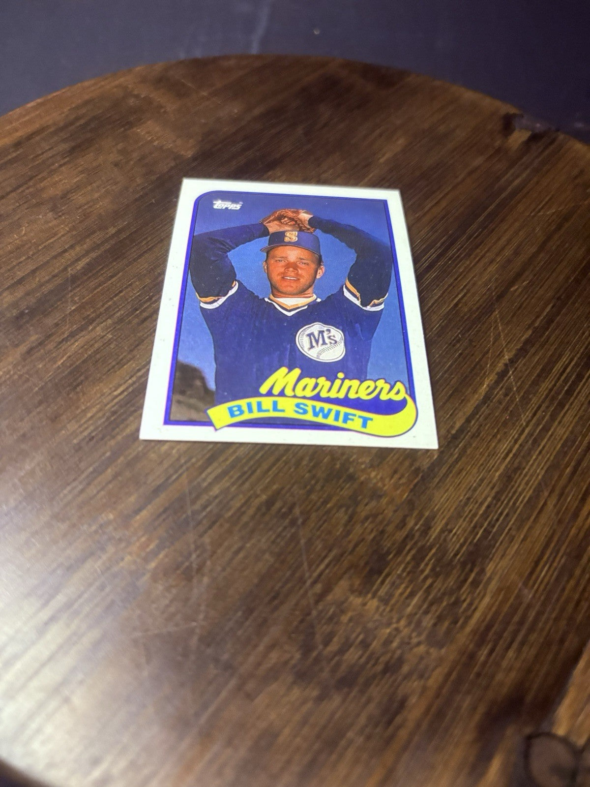 1989 Topps Bill Swift Seattle Mariners #712 High Grade See Photos2