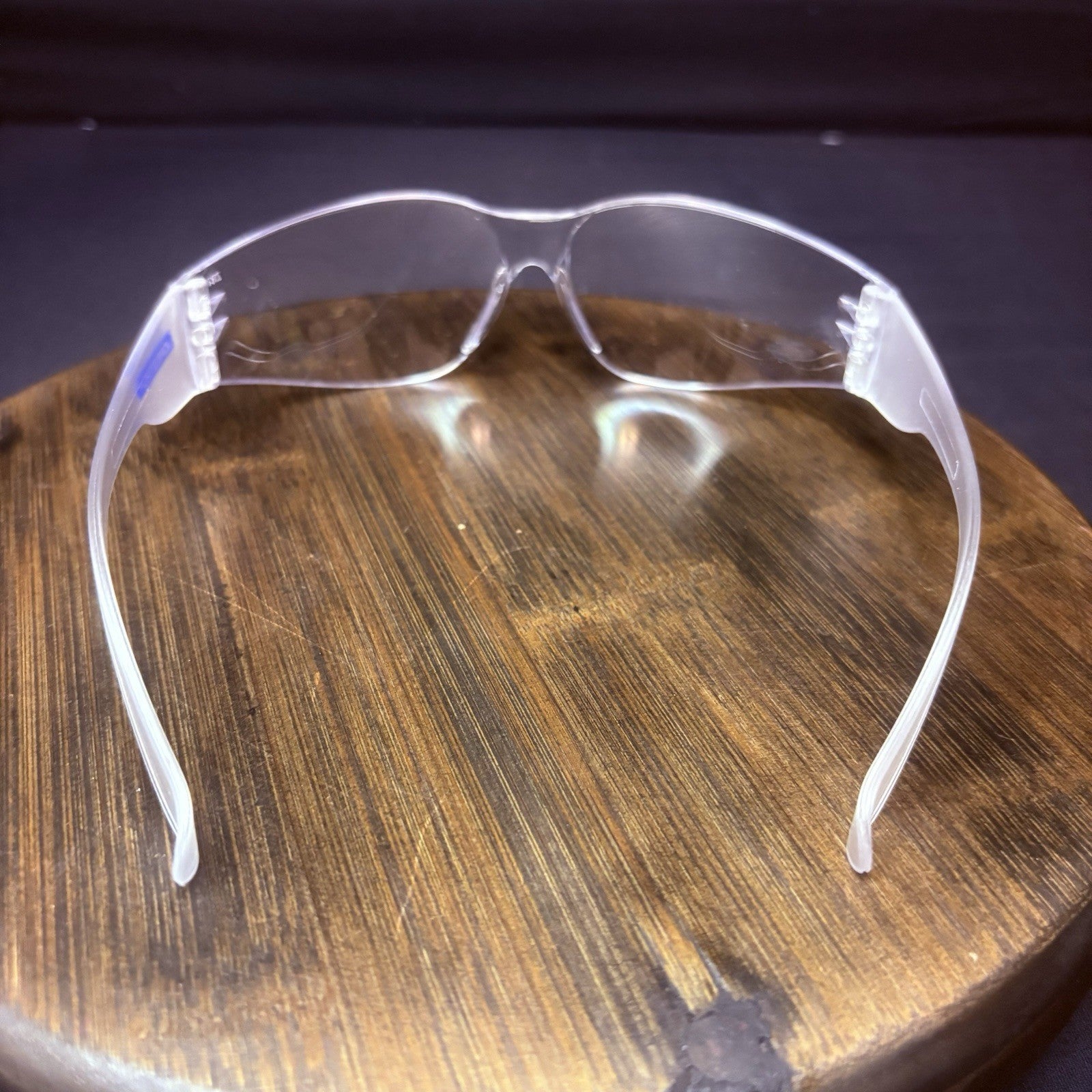 Jorestech Crystal Clear Lens Color Temple Safety Glasses One Size Z87.111