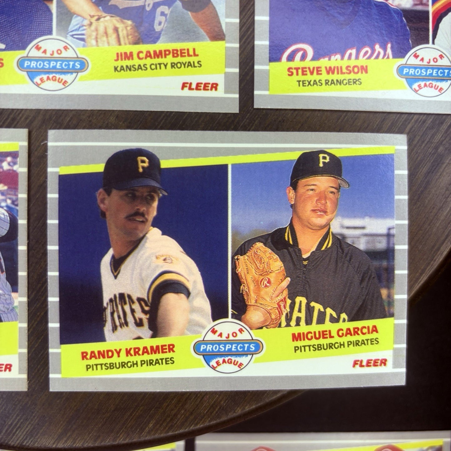 1989 Fleer Baseball Major League Prospects Trading Cards (Lot Of 12) High Grade10