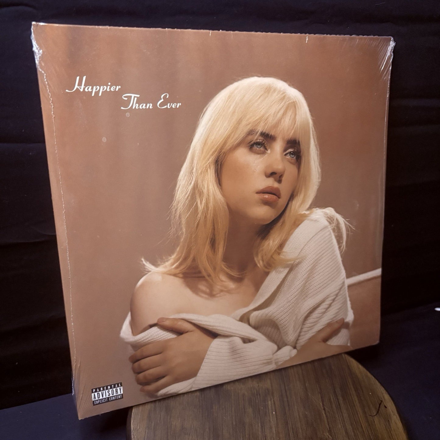 Billie Eilish Happier Than Ever Golden Yellow Vinyl 2LP SEALED, Made In France2