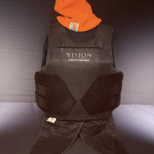 PB Armor 3A Vest Size Large Long IIIA Ballistic Bullet Proof Concealable Armor0