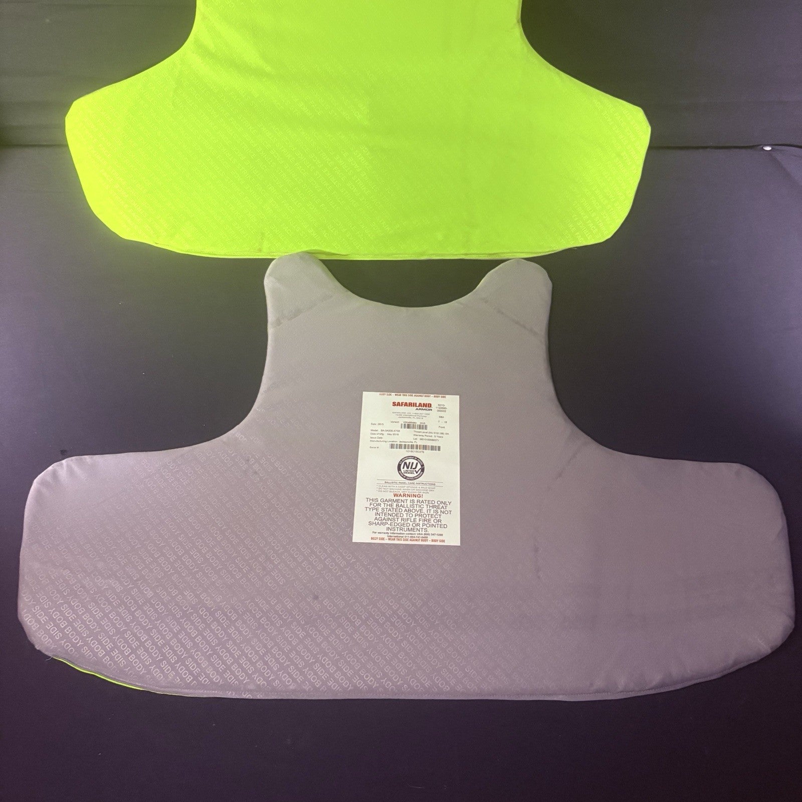 Safariland Xtreme 3A Armor Vest Size XXL Thinnest IIIA Ballistic Vest9