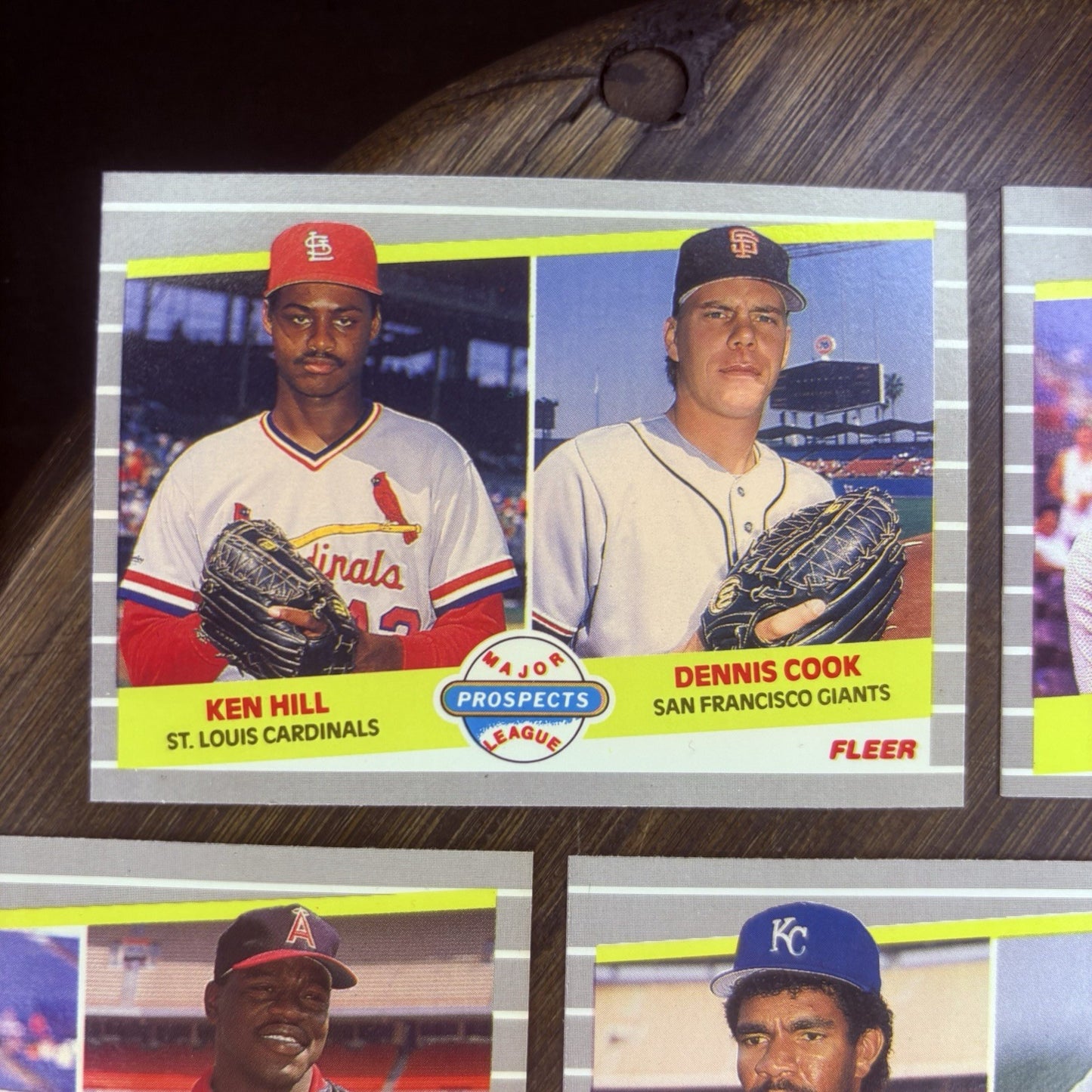 1989 Fleer Baseball Major League Prospects Trading Cards (Lot Of 12) High Grade14