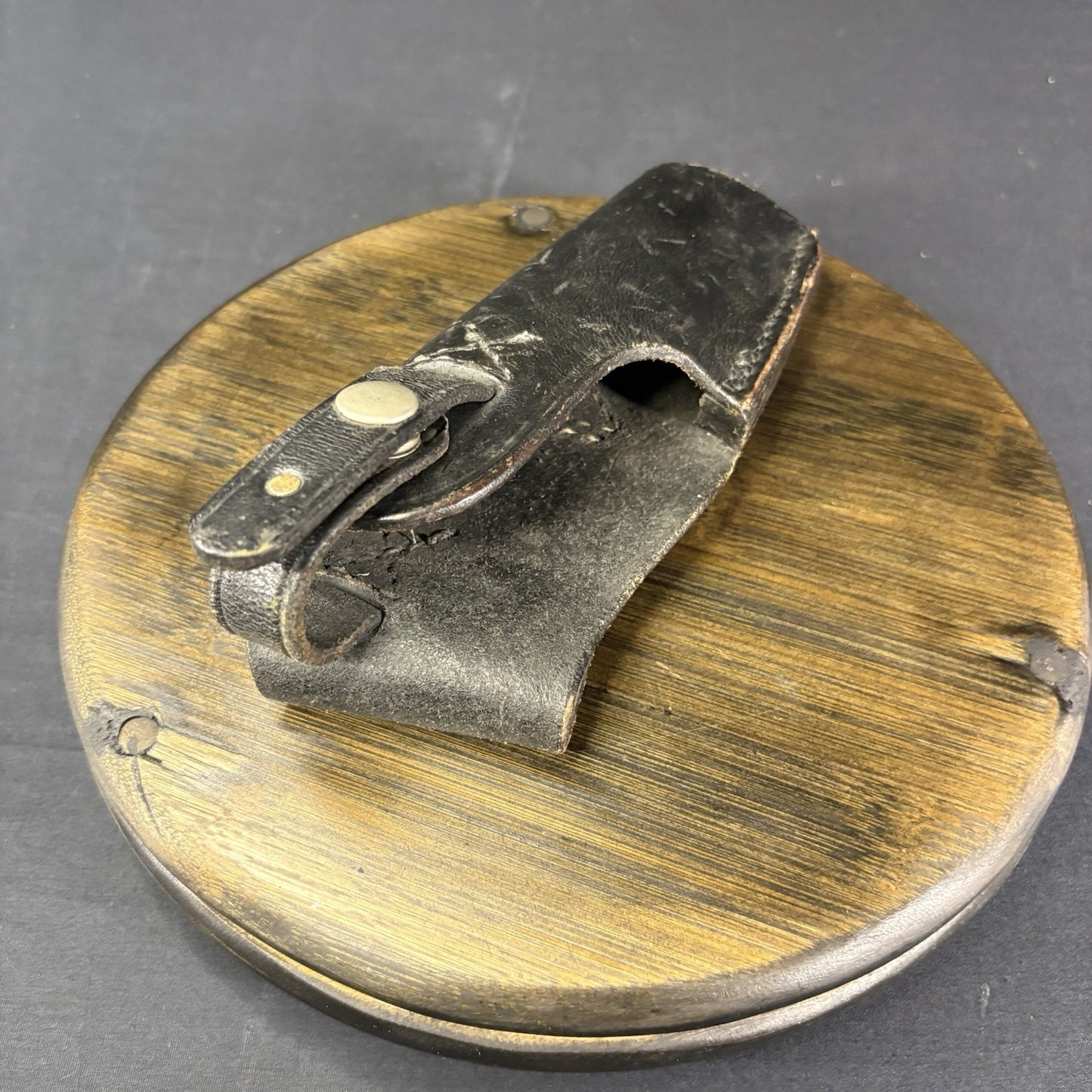 Triple K Black Leather 19B-5 Holster USA Made3