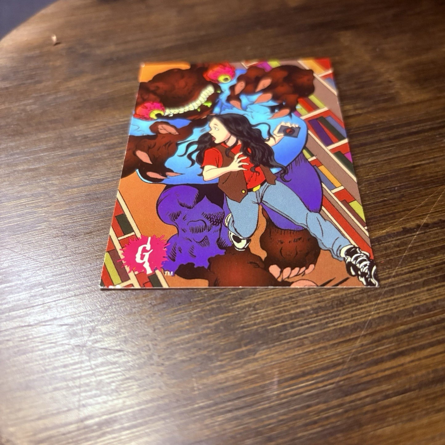 1996 Topps Goosebumps #23 Run For Your Life! High Grade, See Photos6