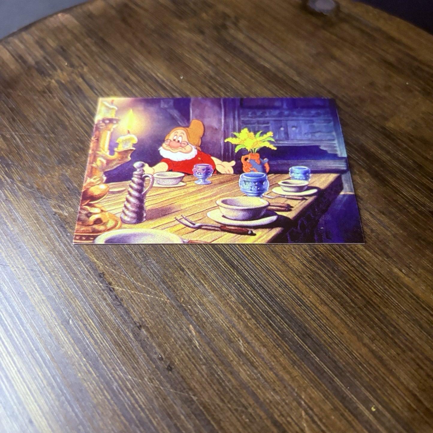 1993 Disney Snow White Trading Card #29 "The Whole Place is Clean" High Grade6