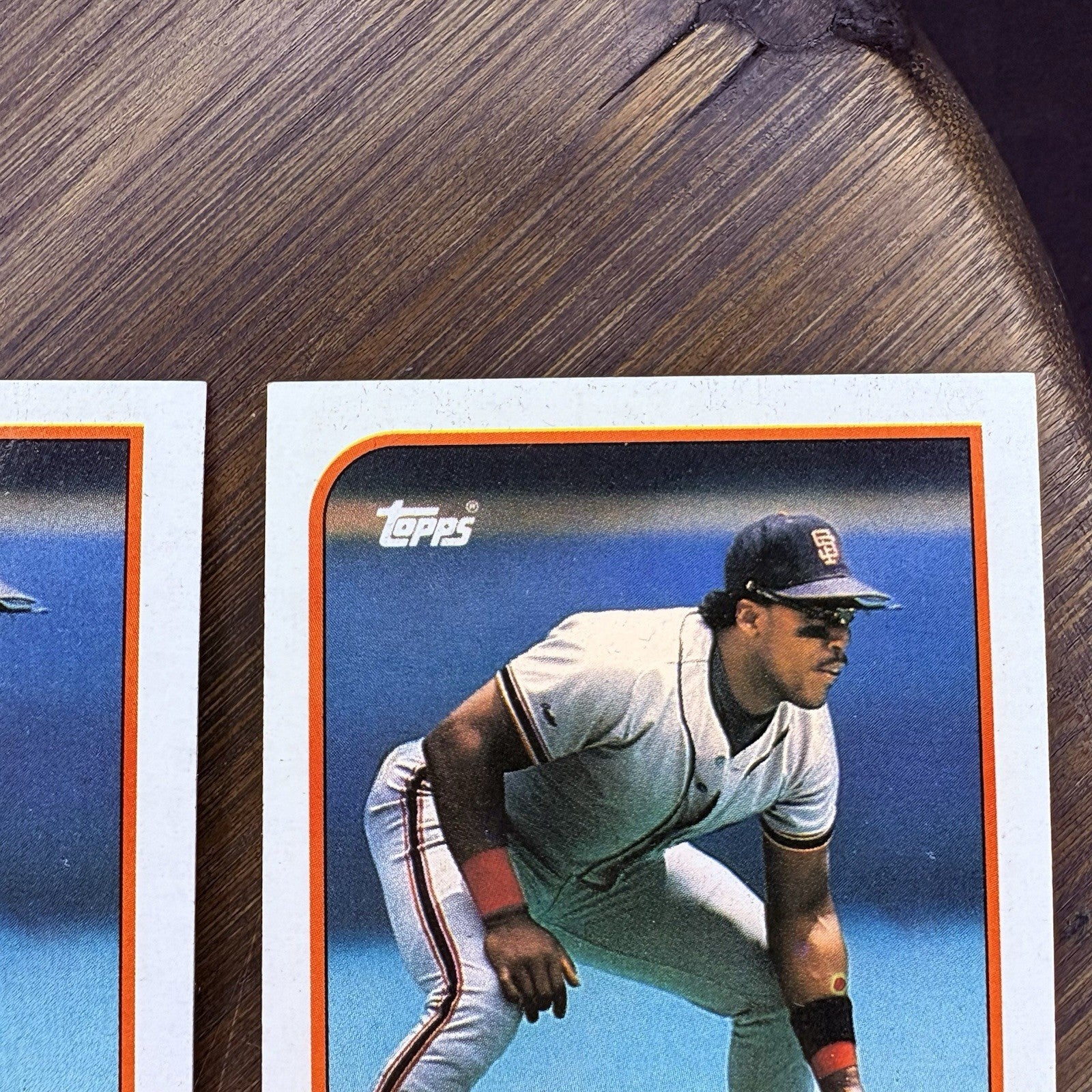 1989 Donruss Kevin Mitchell #485 ERROR Card (No Dot INC) & (2) Topps #1898