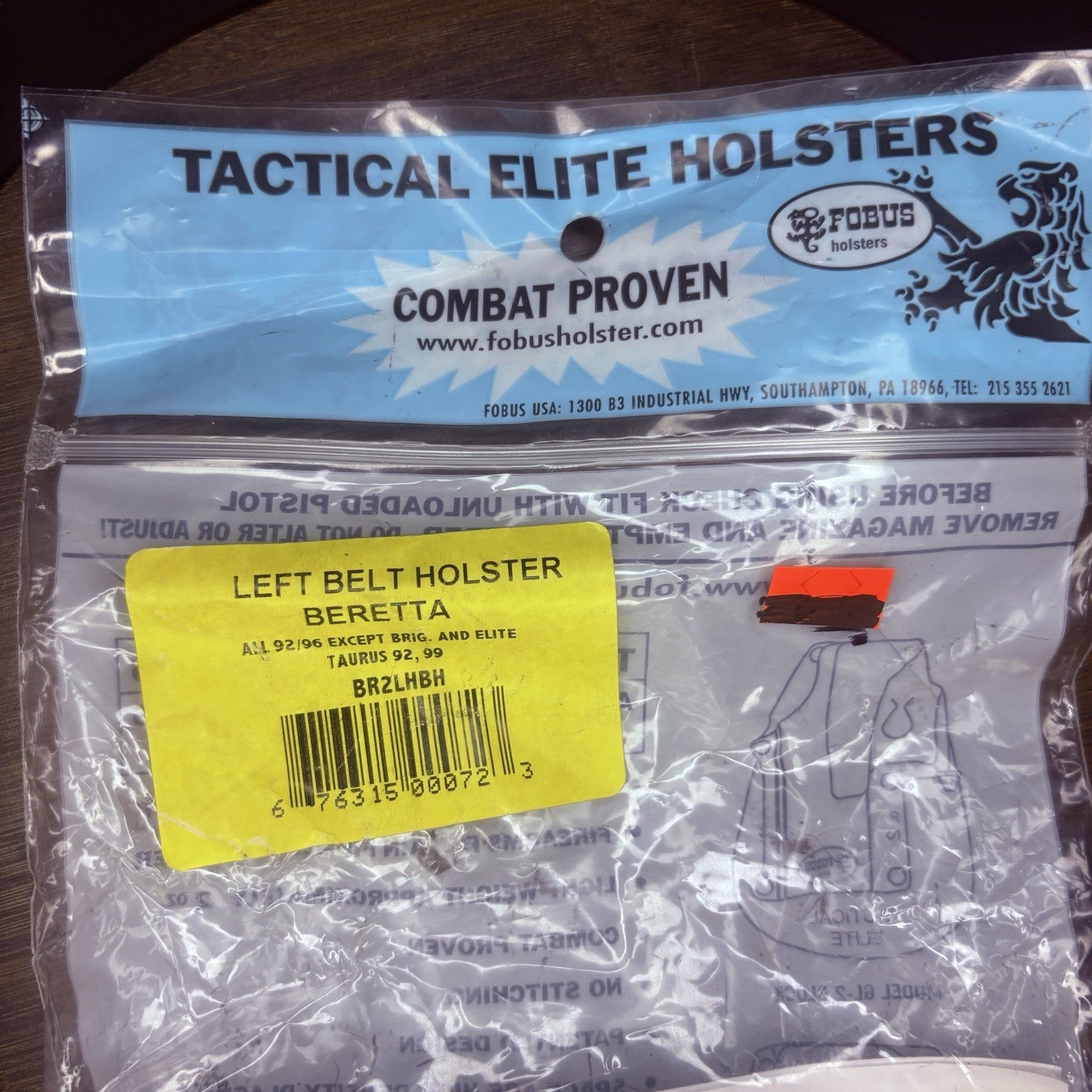 NEW Uncle Mikes Beretta 92 Polymer Hip Holster LH w/ Belt Loop8