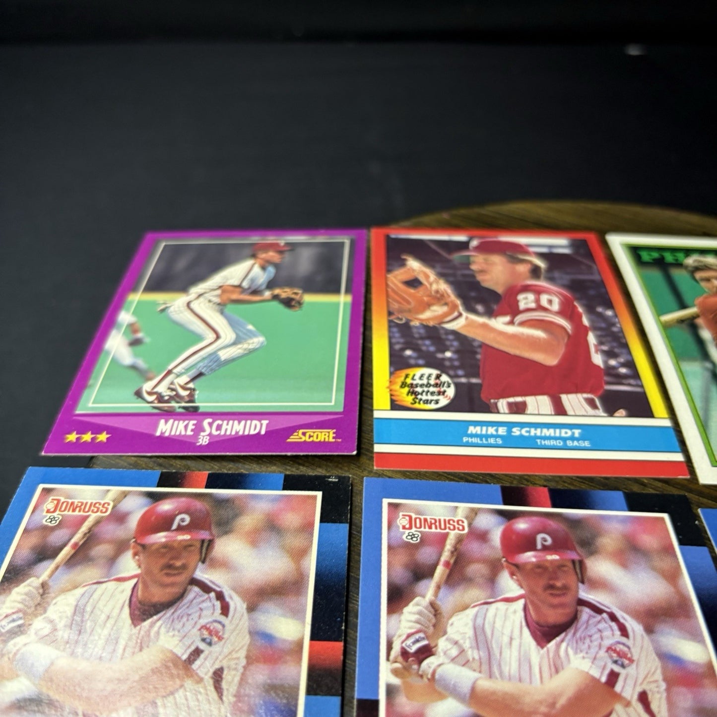 Mike Schmidt Lot 8 Baseball Cards 1988 Donruss Philadelphia Phillies HIGH GRADE16
