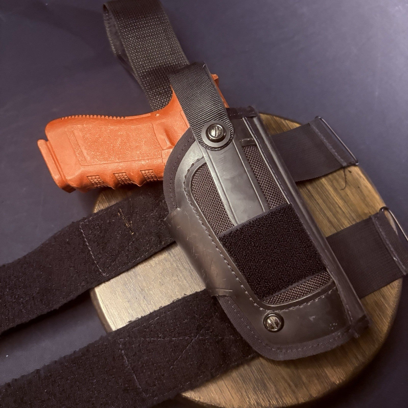 Galco Universal Drop Leg Holster T-COM202 Tactical Holster Black Made In USA1