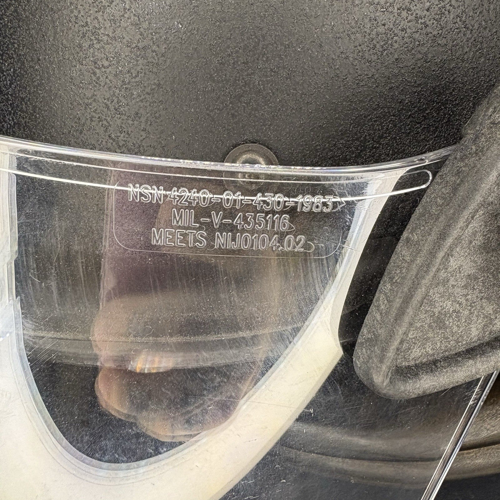 Protech Ballistic 3A(IIIA) Helmet Removable Face Shield Size Medium Bullet Proof12