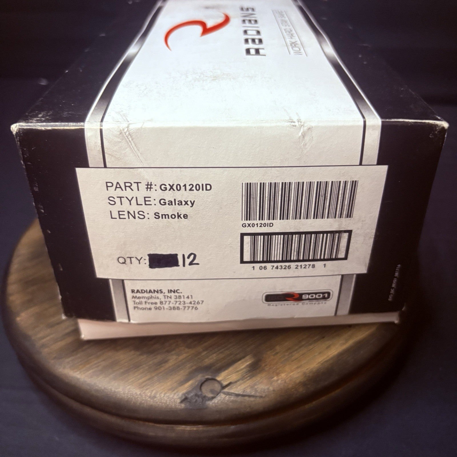 Radians GX0121ID Safety Glasses (Box Of 12)3