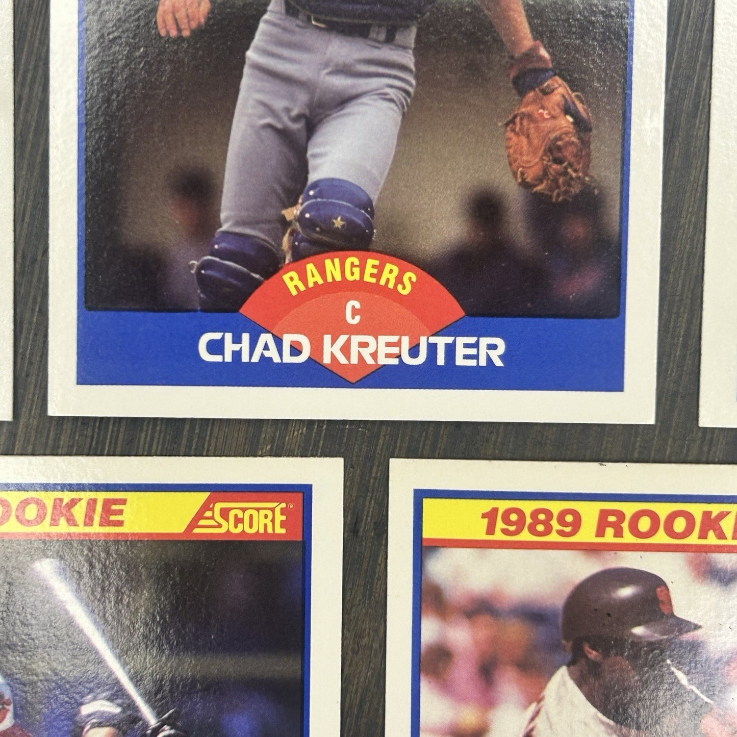 1989 Score Rookie Card (Lot Of 5) MLB Baseball Trading Cards 8
