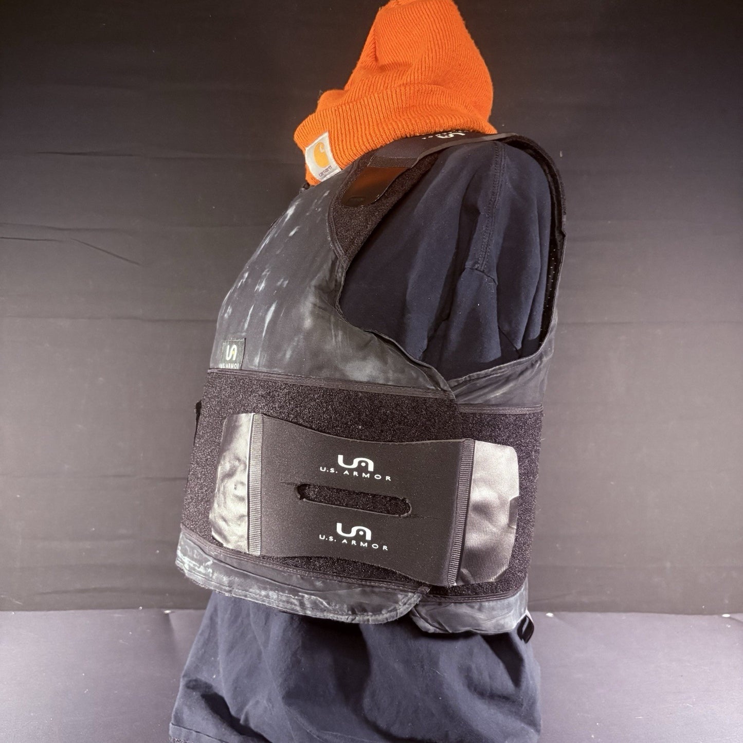 US Armor Bullet Proof Vest IIIA (3A) Size Large 2022 w/ Trauma Plate Concealable1